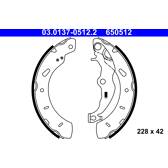 Brake Shoe Set ATE - 03.0137-0512.2