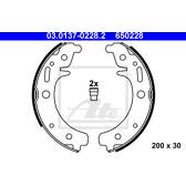 Bremsbackensatz ATE - 03.0137-0228.2