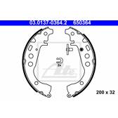 Bremsbackensatz ATE - 03.0137-0364.2