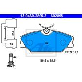 Bremsbeläge vorne ATE - 13.0460-2895.2