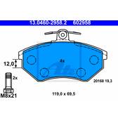 Bremsbeläge vorne ATE - 13.0460-2958.2