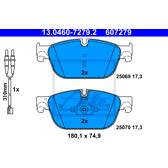 Bremsbeläge vorne ATE - 13.0460-7279.2