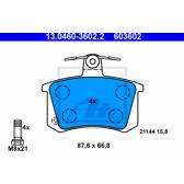 Bremsbelagsatz hinten ATE - 13.0460-3602.2