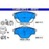 Bremsbelagsatz hinten ATE - 13.0460-3872.2