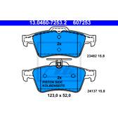 Bremsbelagsatz hinten ATE - 13.0460-7253.2