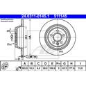Bremssatz (2 Bremsscheiben) ATE - 24.0311-0145.1