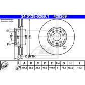 Bremsscheibe (pro Einheit) ATE - 24.0128-0269.1