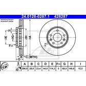 Bremsscheibe (pro Einheit) ATE - 24.0128-0287.1