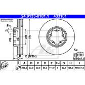 Bremsscheibe (pro Einheit) ATE - 24.0133-0101.1