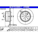 Bremssatz (2 Bremsscheiben) ATE - 24.0110-0205.1