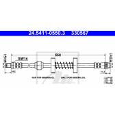 Bremsschlauch ATE - 24.5411-0550.3