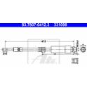 Bremsschlauch ATE - 83.7807-0412.3