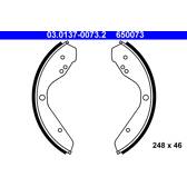 Bromsbackar, sats ATE - 03.0137-0073.2