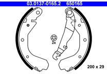 Bromsbackar, sats
