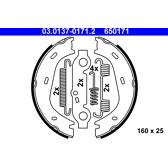 Bromsbackar, sats ATE - 03.0137-0171.2