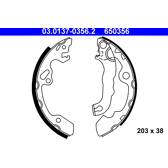 Bromsbackar, sats ATE - 03.0137-0356.2