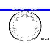 Bromsbackar, sats ATE - 03.0137-0402.2