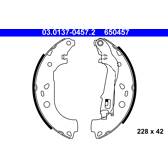 Bromsbackar, sats ATE - 03.0137-0457.2