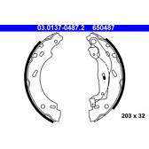 Bromsbackar, sats ATE - 03.0137-0487.2