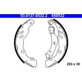Bromsbackar, sats ATE - 03.0137-0532.2