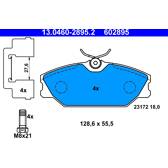 Bromsbelägg fram ATE - 13.0460-2895.2