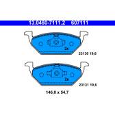 Bromsbelägg fram ATE - 13.0460-7111.2