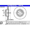 Bromsskiva fram ATE - 24.0330-0176.1