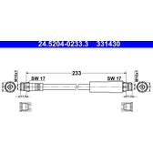Bromsslang ATE - 24.5204-0233.3