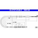 Câble de frein ATE - 24.3727-0148.2