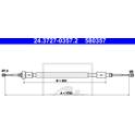 Câble de frein ATE - 24.3727-0357.2