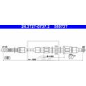 Câble de frein ATE - 24.3727-0737.2