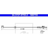 Câble de frein ATE - 24.3727-0755.2