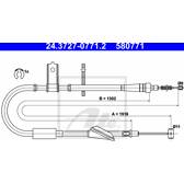 Câble de frein ATE - 24.3727-0771.2