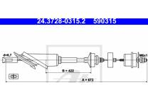 Câble embrayage