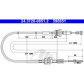 Câble embrayage ATE - 24.3728-0851.2