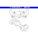 Carrier, brake caliper ATE - 11.0230-0934.1