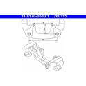 Carrier, brake caliper ATE - 11.8170-0530.1