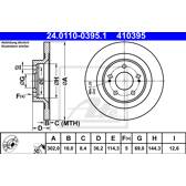 Set freni a disco ATE - 24.0110-0395.1