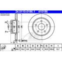 Jeu de 2 disques de frein ATE - 24.0110-0186.1