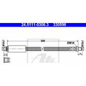 Flexible de frein ATE - 24.5111-0306.3