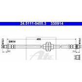 Flexible de frein ATE - 24.5111-0455.3