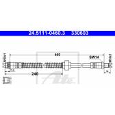Flexible de frein ATE - 24.5111-0460.3