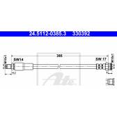 Flexible de frein ATE - 24.5112-0385.3