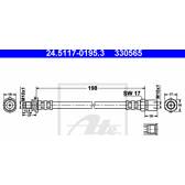 Flexible de frein ATE - 24.5117-0195.3