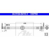 Flexible de frein ATE - 24.5124-0410.3