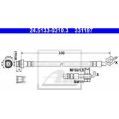 Flexible de frein ATE - 24.5133-0310.3