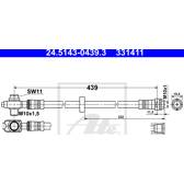Flexible de frein ATE - 24.5143-0439.3