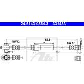 Flexible de frein ATE - 24.5143-0564.3