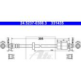 Flexible de frein ATE - 24.5237-0308.3