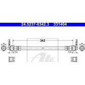 Flexible de frein ATE - 24.5237-0342.3